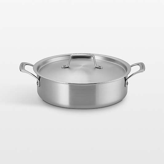 Le Creuset ® Essential Stainless Steel 4.5-Qt. Rondeau with Lid