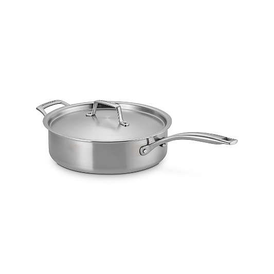 Le Creuset ® Essential Stainless Steel 4.5-Qt. Saute Pan with Lid