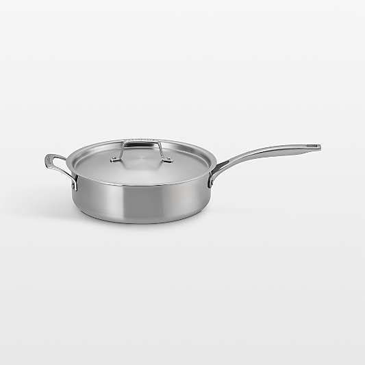 Le Creuset ® Essential Stainless Steel 4.5-Qt. Saute Pan with Lid