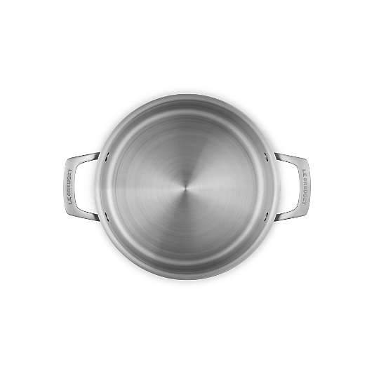 Le Creuset ® Essential Stainless Steel 6.25-Qt. Stockpot with Lid