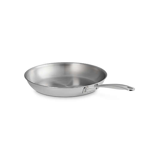 Le Creuset ® Signature Stainless Steel 12" Shallow Round Fry Pan