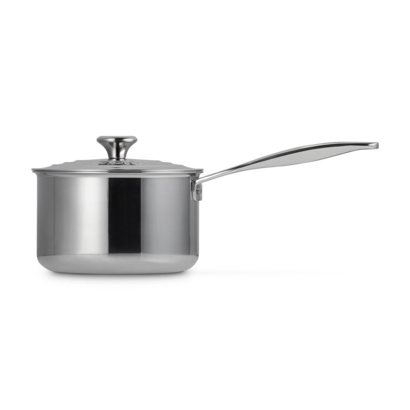 Le Creuset ® Signature Stainless Steel 3-Qt. Saucepan with Lid - image 6 of 7