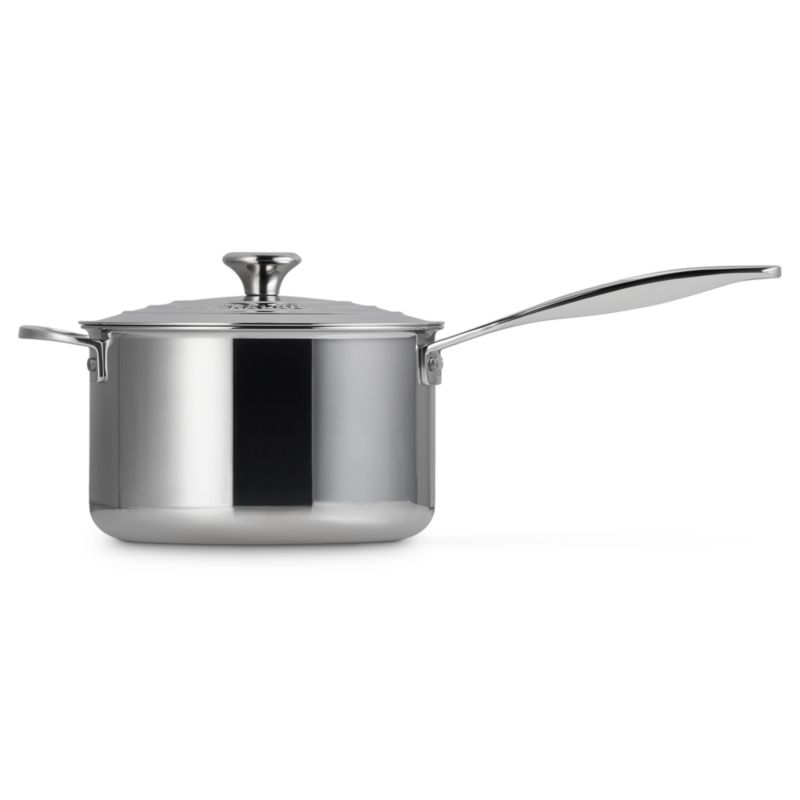 Le Creuset ® Signature Stainless Steel 4-Qt. Saucepan with Lid - image 5 of 6