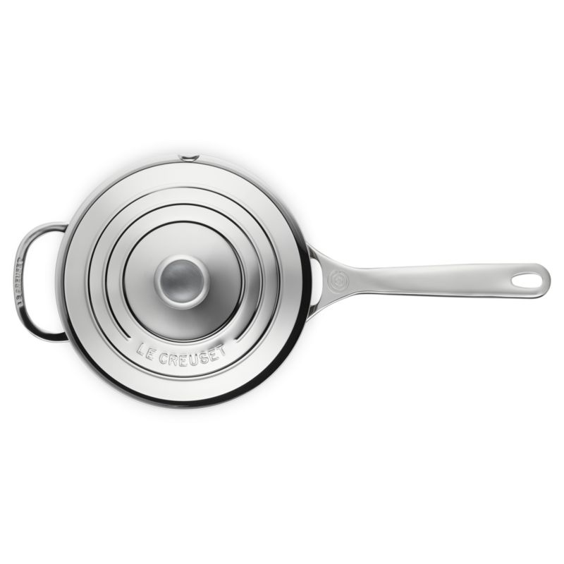Le Creuset ® Signature Stainless Steel 4-Qt. Saucepan with Lid - image 3 of 6