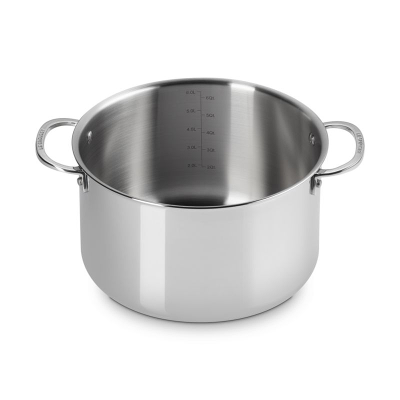 Le Creuset ® Signature Stainless Steel 7-Qt. Stock Pot with Lid - image 4 of 6