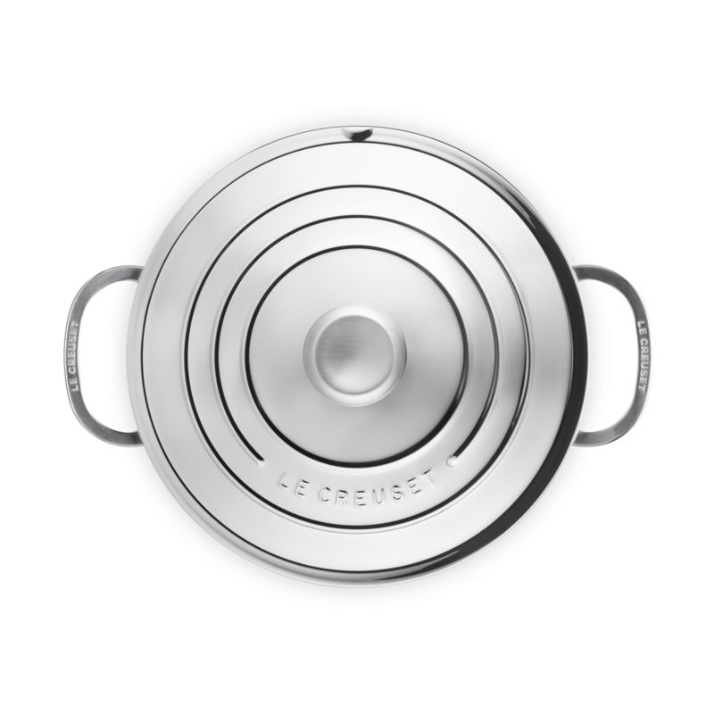 Le Creuset ® Signature Stainless Steel 7-Qt. Stock Pot with Lid - image 2 of 6