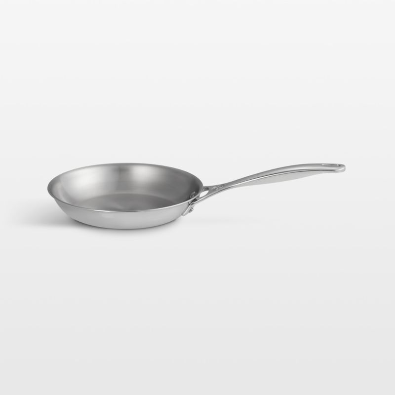 Viewing product image Le Creuset ® Signature Stainless Steel 8" Shallow Round Fry Pan - image 1 of 6