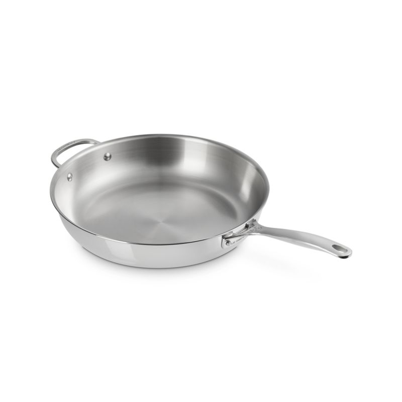 Le Creuset ® Signature Stainless Steel 12.5" Deep Round Fry Pan - image 1 of 6