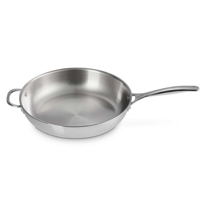 Le Creuset ® Signature Stainless Steel 12.5" Deep Round Fry Pan - image 4 of 6