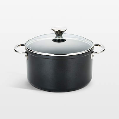 Le Creuset ® Toughened Non-Stick PRO 6.3-Qt. Stockpot with Glass Lid