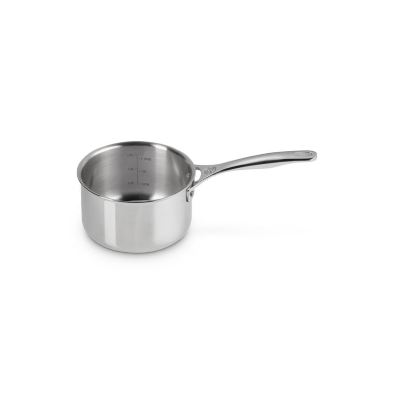 Le Creuset ® Stainless Steel 1.9-L Saucepan - image 1 of 5