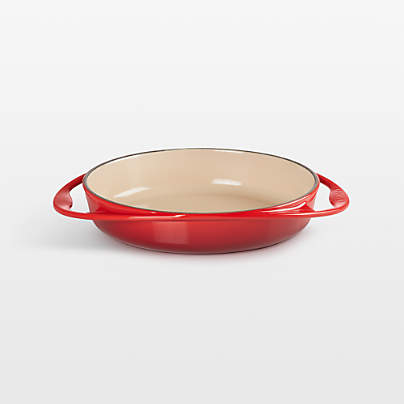 Le Creuset ® Heritage Traditional 2-Qt. Cerise Round Tarte Tatin Dish