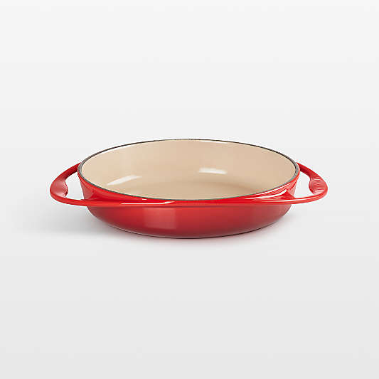 Le Creuset ® Heritage Traditional 2-Qt. Cerise Round Tarte Tatin Dish