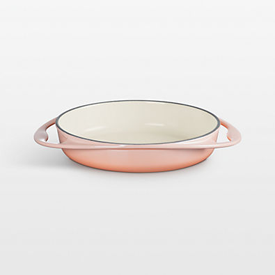 View Le Creuset ® Heritage Traditional 2-Qt. Peche Round Tarte Tatin Dish details