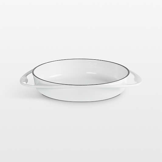 Le Creuset ® Heritage Traditional 2-Qt. White Round Tarte Tatin Dish