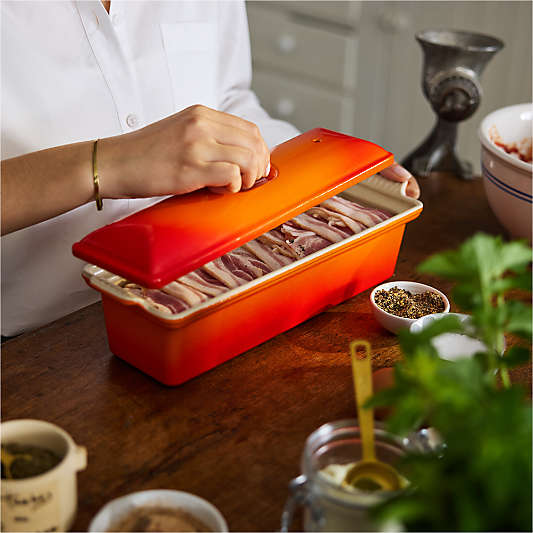 Le Creuset ® 2-Qt. Flame Enameled Cast Iron Pate Terrine Dish