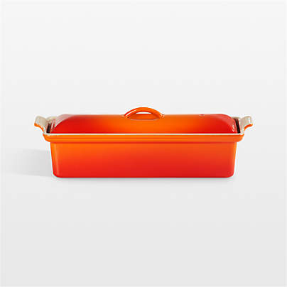 Le Creuset ® 2-Qt. Flame Enameled Cast Iron Pate Terrine Dish