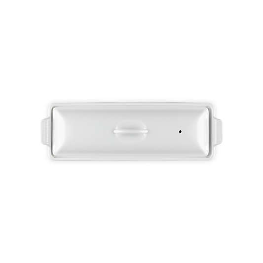 Le Creuset ® 2-Qt. White Enameled Cast Iron Pate Terrine Dish