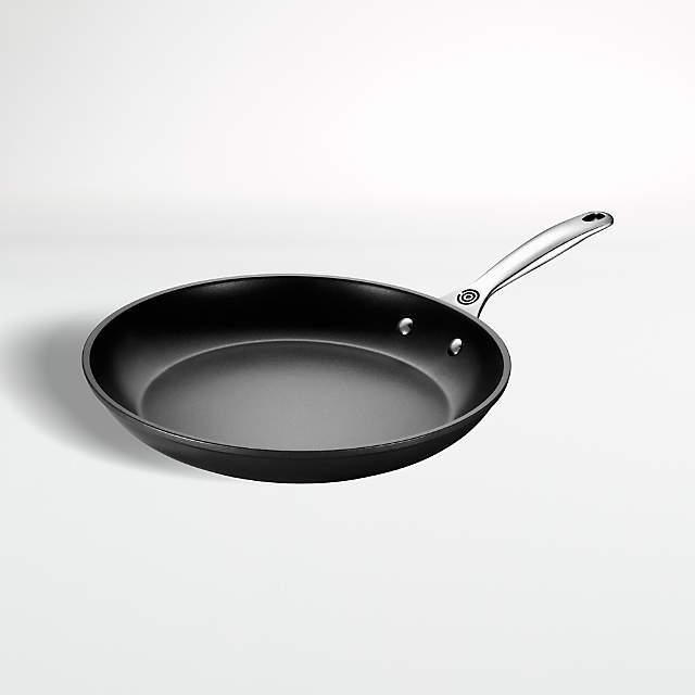 Le Creuset Toughened Nonstick PRO Fry Pan with Glass Lid, 12 Inch - New