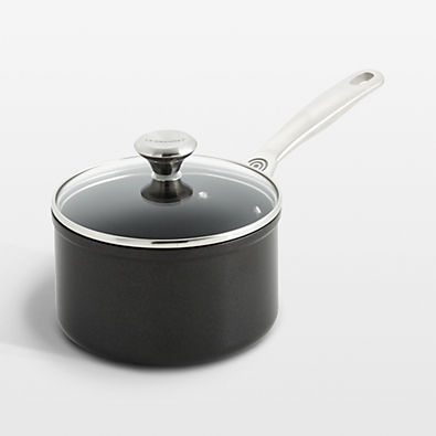 View Le Creuset ® Toughened Nonstick PRO 2-Qt. Saucepan with Lid details