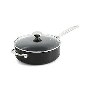 Le Creuset Toughened Nonstick Pro Stir Fry Pan with Helper Handled · 12 Inch  · Black