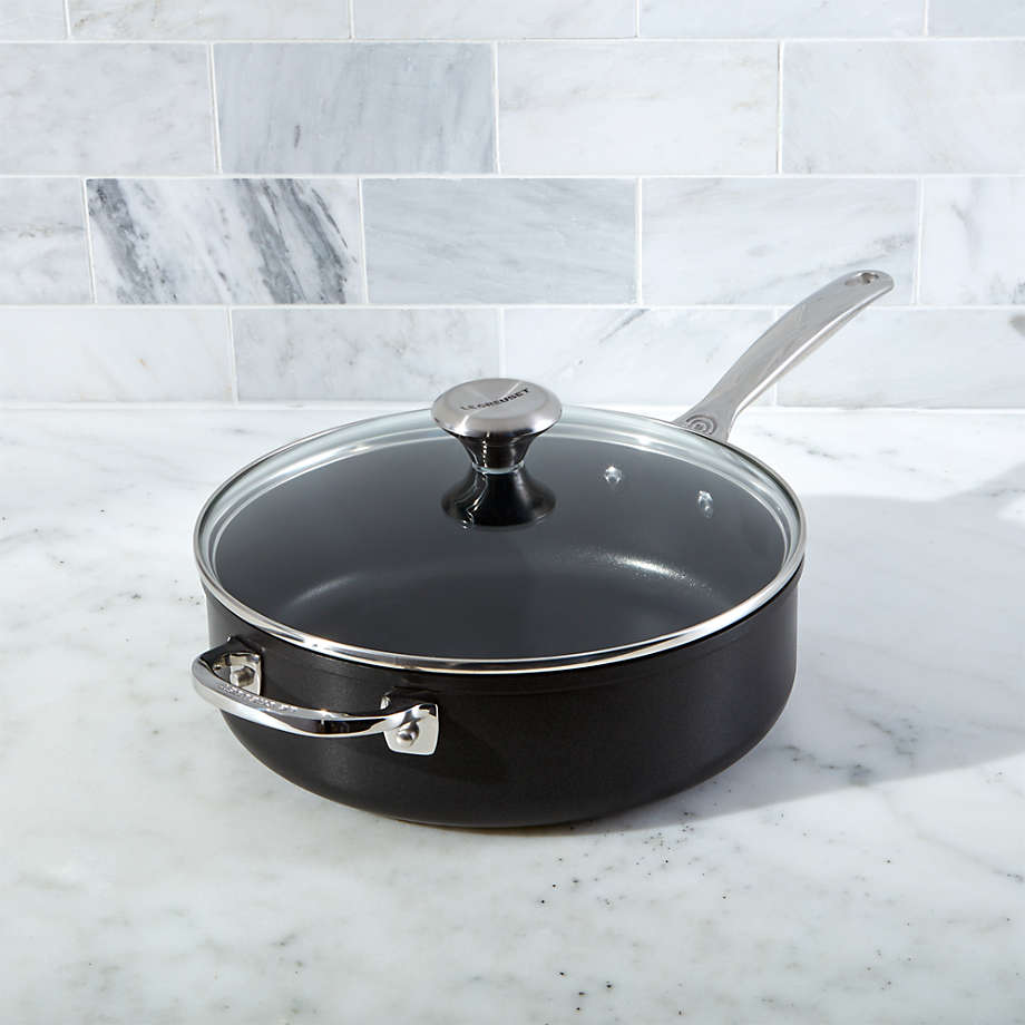 Le Creuset Classic Stainless Steel Saut Pan with Lid