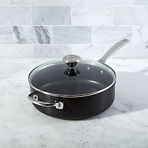 Aluminium Saucepan With Lid Le Creuset 20cm Toughened Non-Stick