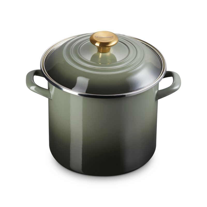 Le Creuset ® Thyme 8-Qt. Enameled Stockpot - image 2 of 6