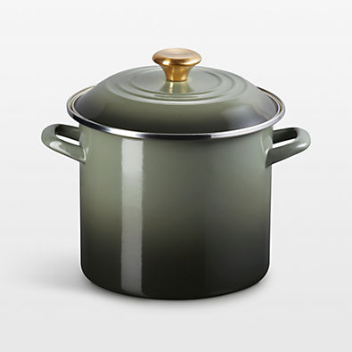 View Le Creuset ® 8-Qt. Thyme Enameled Stockpot details
