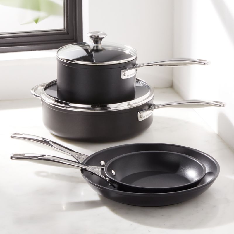 Le Creuset 6Piece Toughened NonStick Pro HardAnodized Aluminum