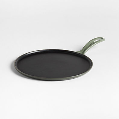 View Le Creuset ® Heritage Traditional Round 10.25" Thyme Crepe Pan details