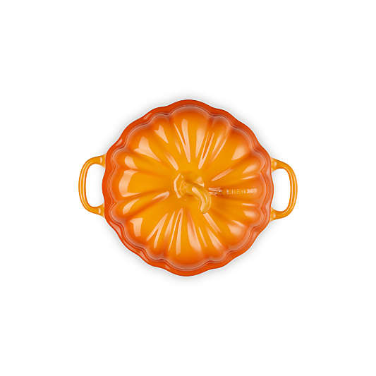Le Creuset 0.35-L. Persimmon Pumpkin Mini Cocotte