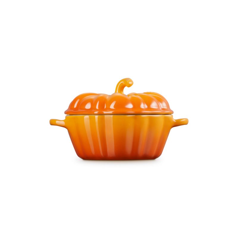 Le Creuset 0.35-L. Persimmon Pumpkin Mini Cocotte - image 2 of 4
