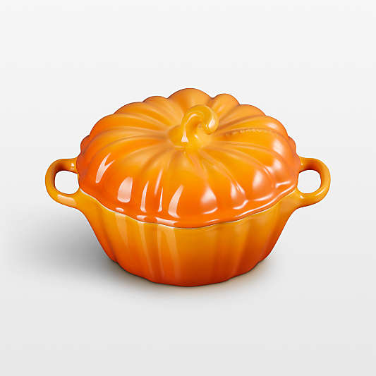 Le Creuset 0.35-L. Persimmon Pumpkin Mini Cocotte