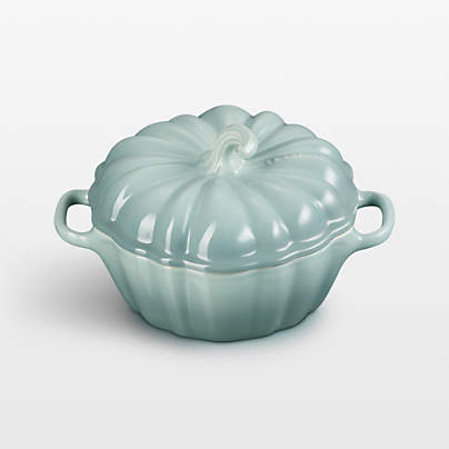Le Creuset 0.35-L. Sea Salt Pumpkin Mini Cocotte