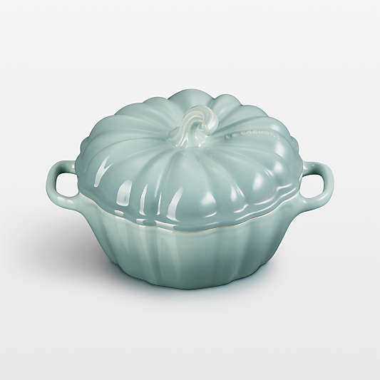 Le Creuset 0.35-L. Sea Salt Pumpkin Mini Cocotte