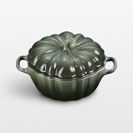 Le Creuset 0.35-L. Thyme Pumpkin Mini Cocotte