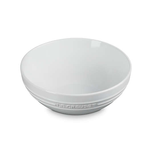 Le Creuset ® White 3.1-Qt. Stoneware Serve Bowl