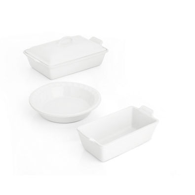 View Le Creuset ® 4-Piece White Ceramic Bakeware Set details