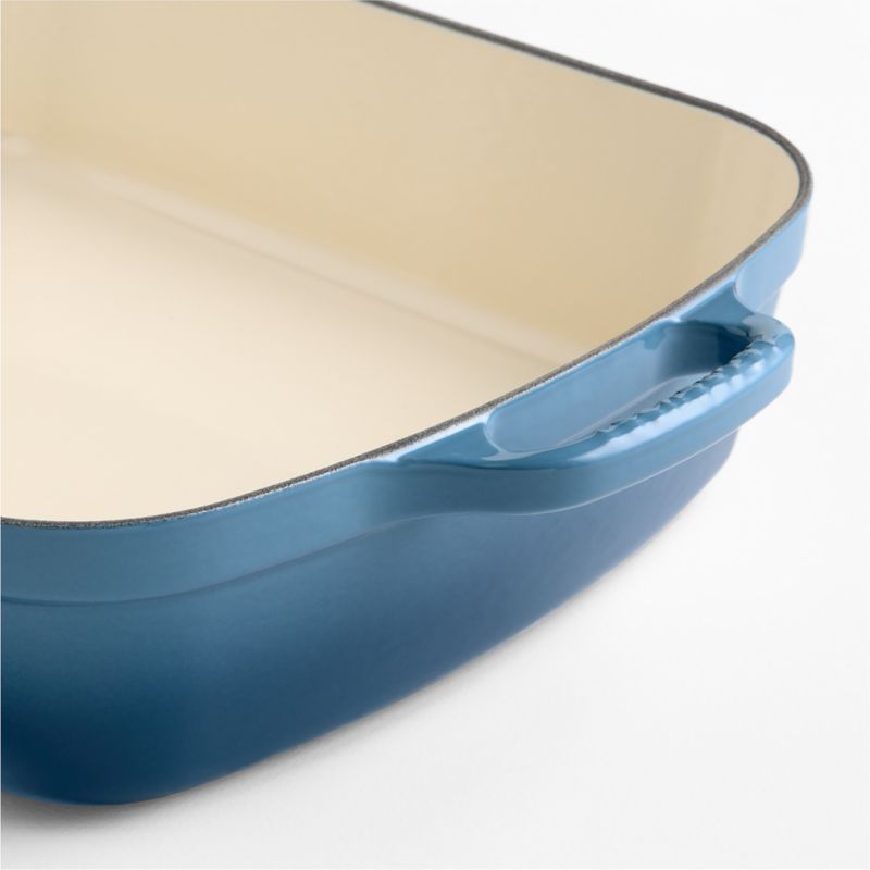 Le Creuset ® Signature 5.25-Qt. Chambray Enameled Cast Iron Rectangular Roaster - image 2 of 6