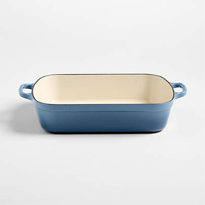Le Creuset ® Signature 5.25-Qt. Chambray Enameled Cast Iron Rectangular Roaster