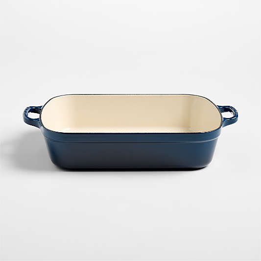 Le Creuset ® Signature 5.25-Qt. Nuit Enameled Cast Iron Rectangular Roaster