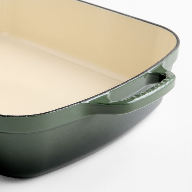Le Creuset ® Signature 5.25-Qt. Thyme Enameled Cast Iron Rectangular Roaster - image 2 of 6