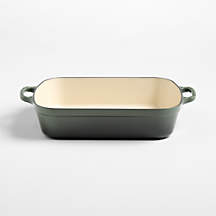 Le Creuset Signature 5.25-Qt. Thyme Enameled Cast Iron Rectangular