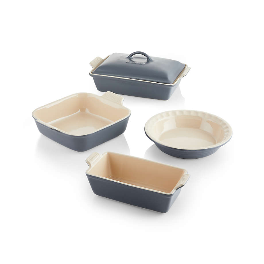 Staub Ceramics Matte Black 5-Piece Bakeware Set + Reviews, Crate & Barrel  Canada