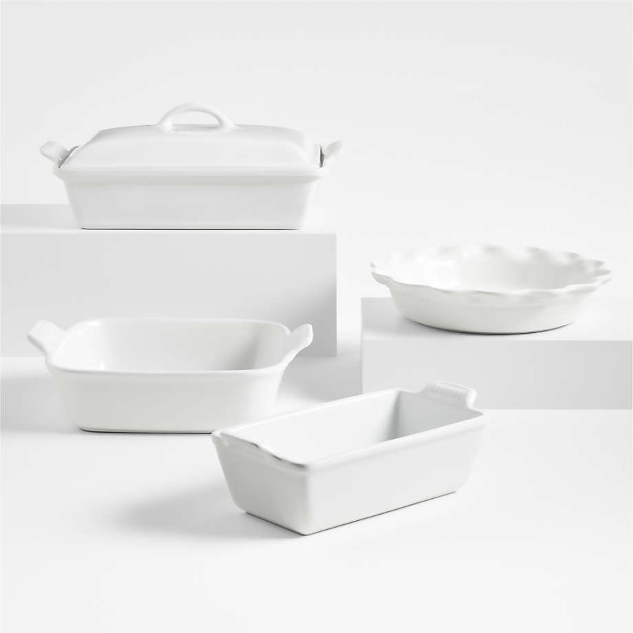 Le Creuset Chambray 5-Piece Stoneware Set + Reviews | Crate & Barrel