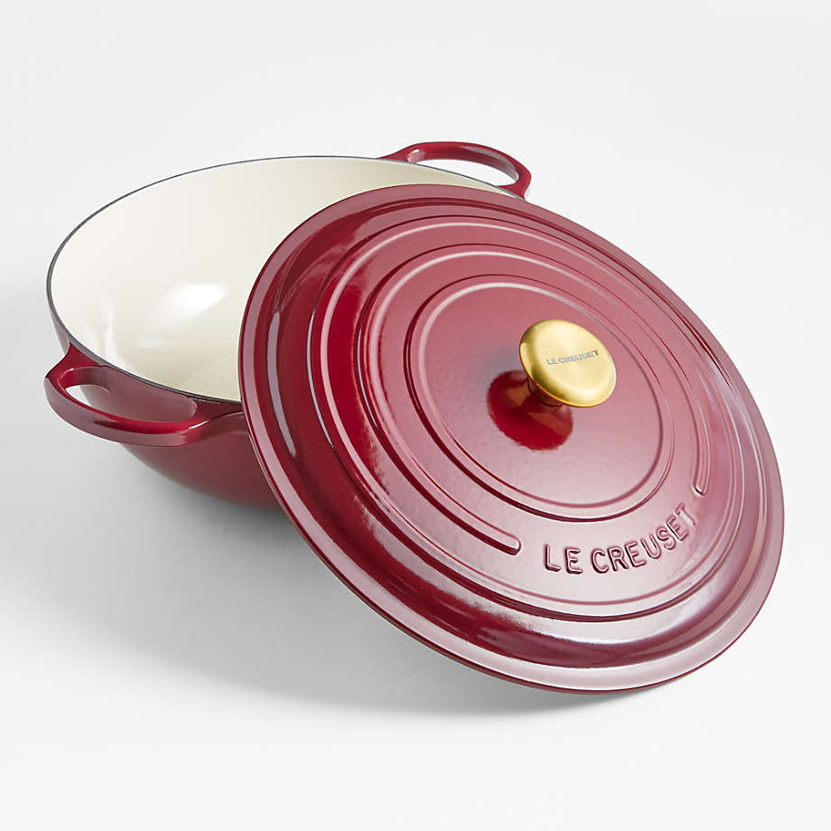 Le Creuset Signature Cast Iron 7.5 qt. Cerise Chef's Oven