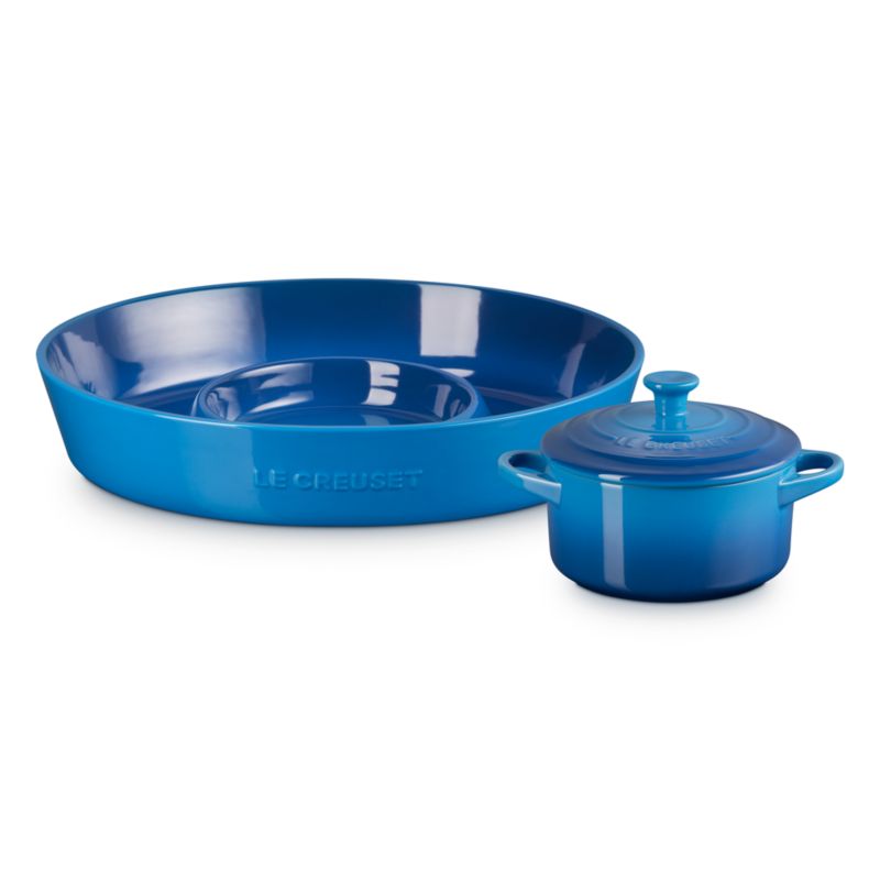 Le Creuset ® Marseille Chip & Dip with 24-oz. Mini Cocotte 2-Piece Set - image 1 of 2