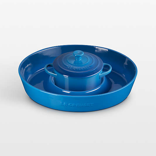 Le Creuset ® Marseille Chip & Dip with 24-oz. Mini Cocotte 2-Piece Set