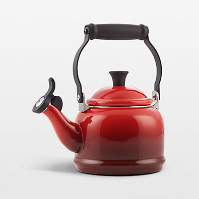 View Le Creuset ® 1.25-Qt. Demi Cerise Tea Kettle details